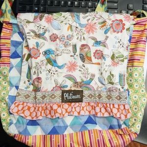 EUC Matilda Jane Platinum Messenger Bag